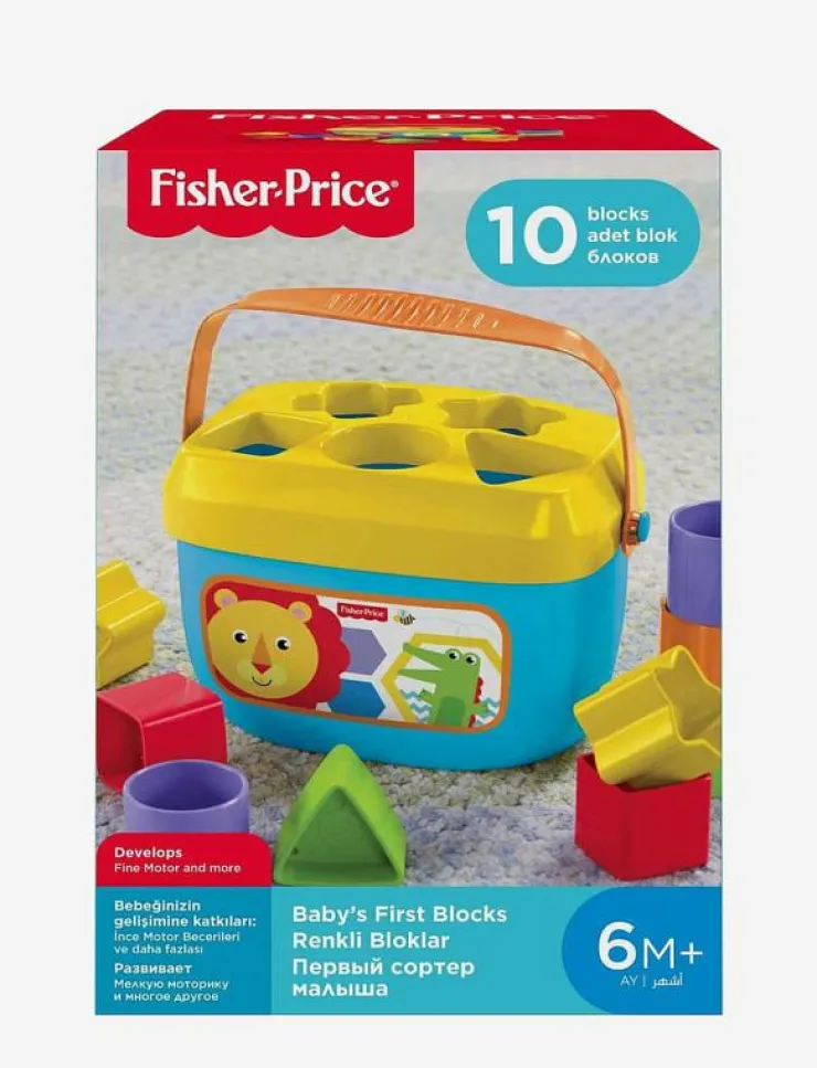 Barn Fisher-Price Babyleksaker|Babyleksaker|BABY'S FIRST BLOCKS - Plocklådor