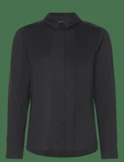 Papu FITTED SHIRT, Solid - Långärmade|Kvinnor Blusar & Skjortor