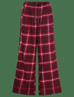 HUGO FLANNEL CHECK_PANTS - Nederdelar|Kvinnor Pyjamas & Loungewear