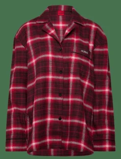 HUGO FLANNEL CHECK_SHIRT - Överdelar|Kvinnor Pyjamas & Loungewear