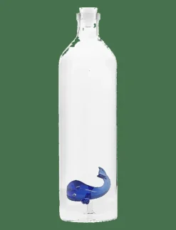 Kvinnor Balvi Vattenflaskor & Glasflaskor|Vattenflaskor|Flaska Atlantis, Blå Val, 1,2l, Borosilikatglas - Vattenflaskor