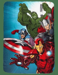 Barn BrandMac Sova|Sova|Fleece plaid Avengers 1014 - Filtar & täcken