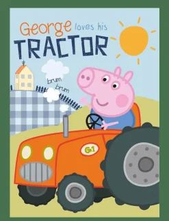 Barn BrandMac Sova|Sova|Fleece plaid Peppa Pig PEP 036 - Filtar & täcken