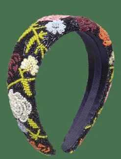 Becksöndergaard Fleuriora Wide Beaded Hairbrace - Hårband & Diadem|Kvinnor Hår|Håraccessoarer