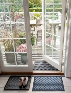 tica copenhagen Floormat polyamide, 60x40 cm, dot design - Badrumsmatta| Mattor|Badrumstextilier