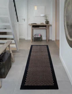 tica copenhagen Mattor|Badrumstextilier|Floormat polyamide, 200x67 cm, dot design - Badrumsmatta