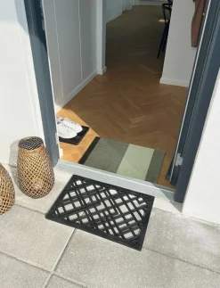 tica copenhagen Floormat stripes horizon - Badrumsmatta| Mattor|Badrumstextilier