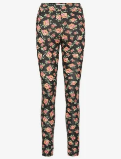Kvinnor Mango Leggings & Tights|Floral print leggings - Leggings & Tights