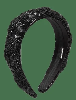 Kvinnor Becksöndergaard Håraccessoarer|Florian Wide Beaded Hairbrace - Hårband & Diadem