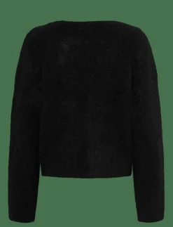 Kvinnor Filippa K Stickat|Fluffy Cardigan - Koftor