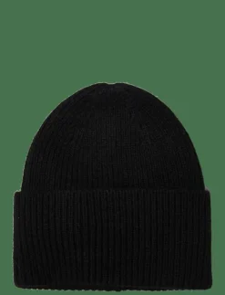Kvinnor Davida Cashmere Mössor & Hattar|Fold Rib Cap - Mössor