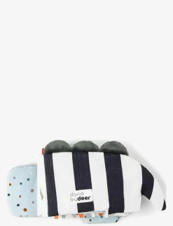 Done by Deer Fold-out soft book Croco - Babybok|Barn Barnböcker