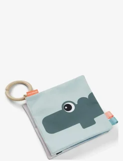 Barn Done by Deer Babyleksaker|Babyleksaker|Fold-out soft book Deer friends - Interaktiva leksaker