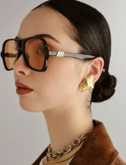 Le Specs FORTUNE TELLER - Square Frame|Kvinnor Solglasögon