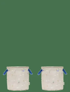 OYOY MINI Foxy Storage Basket Medium - Set of 2 - Förvaringskorgar|Barn Inredning|Inredning