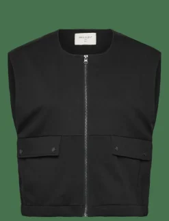 Kvinnor FREE/QUENT Västar|FQNANNI-WAISTCOAT - Stickade västar