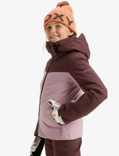 Roxy FREE JET BLOCK GIRL JK - Vinterjacka|Barn Vinterkläder