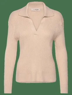 A-View Freja knit blouse - Långärmade blusar|Kvinnor Blusar & Skjortor