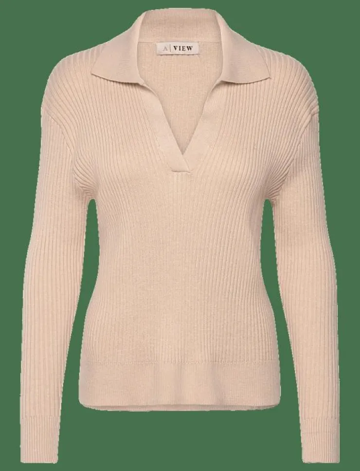 A-View Freja knit blouse - Långärmade blusar|Kvinnor Blusar & Skjortor