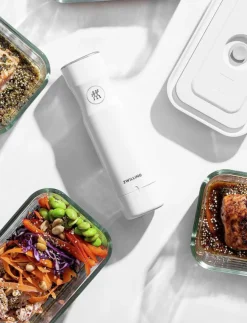 Zwilling Fresh & Save, Vakuum box M Grå Glas - Köksförvaring| Köksförvaring