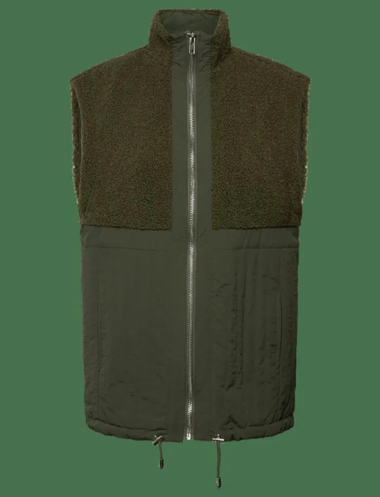 Noella Freya Mix Vest - Quiltade västar|Kvinnor Västar