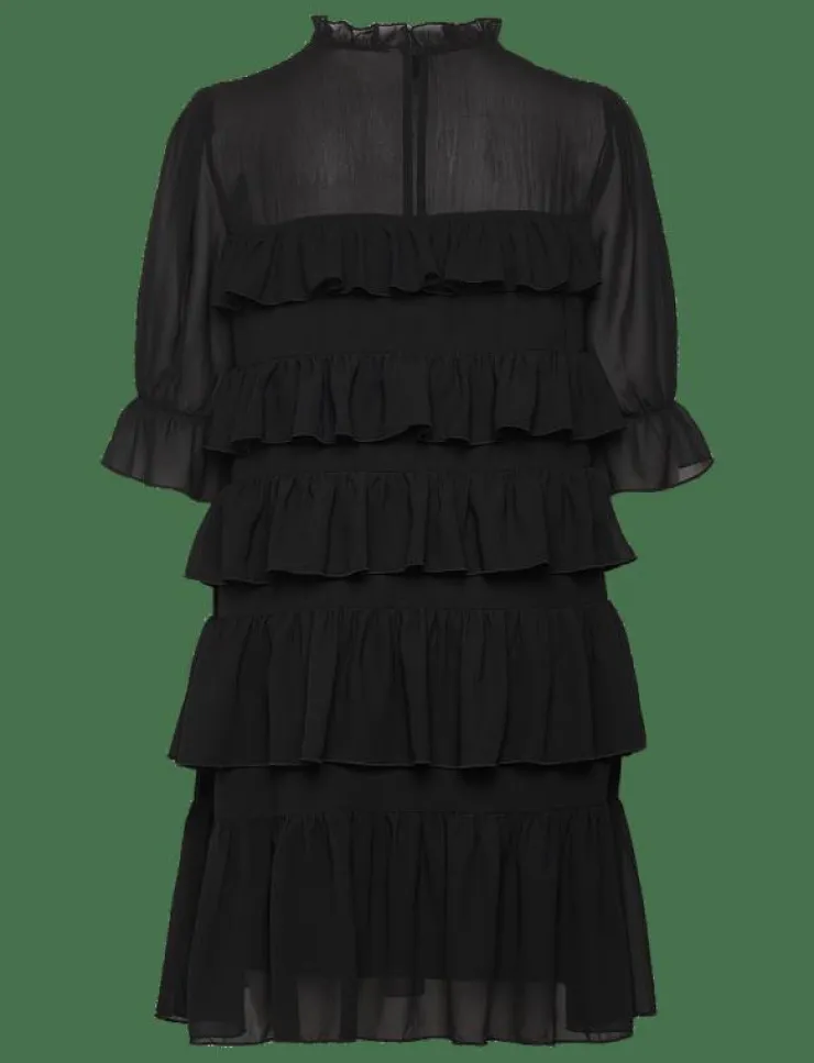 Bubbleroom Frill Short Dress - Korta klänningar|Kvinnor Klänningar