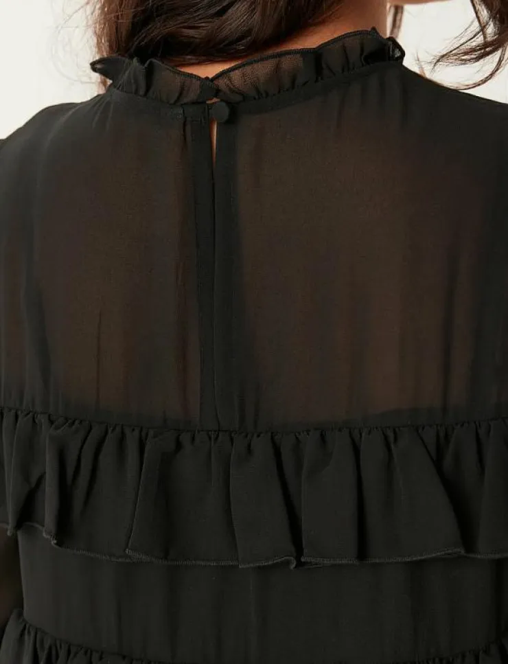 Bubbleroom Frill Short Dress - Korta klänningar|Kvinnor Klänningar