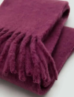 Mango Fringed edge scarf - Halsdukar|Barn Halsdukar & Sjalar