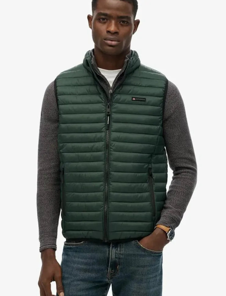 Superdry Sport FUJI LITE PADDED GILET - Västar| Jackor & Rockar
