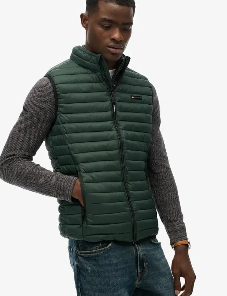 Superdry Sport FUJI LITE PADDED GILET - Västar| Jackor & Rockar