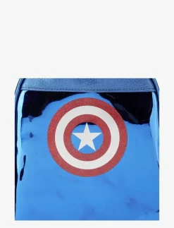 Barn Funko Väskor|! Loungefly Mini Backpack 2 SHINE CAPTAIN AME - Ryggsäckar