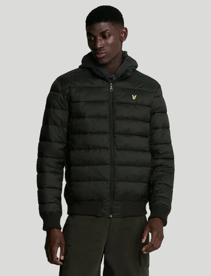 Lyle & Scott Jackor & Rockar|Funnel Neck Wadded Jacket - Fodrade jackor