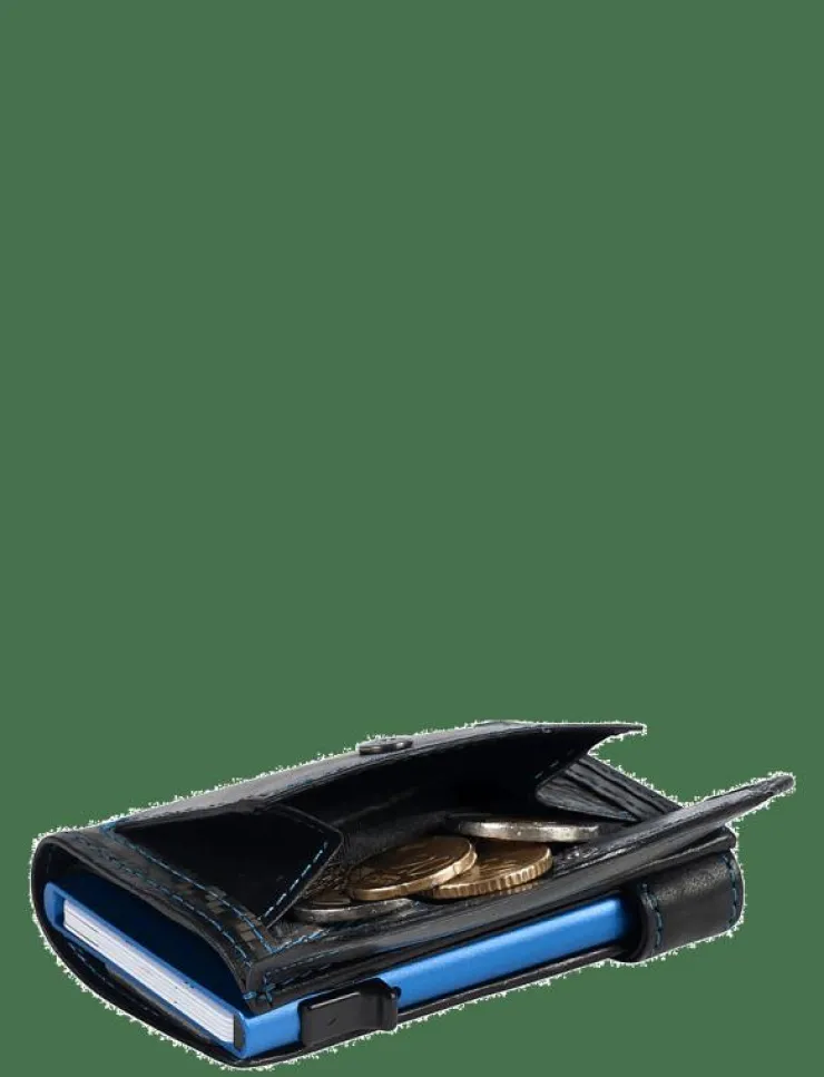 Kvinnor Tony Perotti Plånböcker & Korthållare|Furbo Carbon cardholder with banknote and coin pocket - Plånböcker