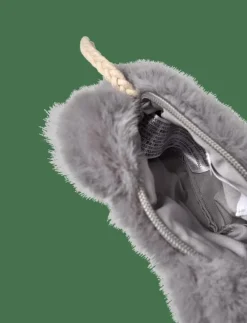 Barn Mango Väskor|Fur-effect shoulder bag - Axelremsväska