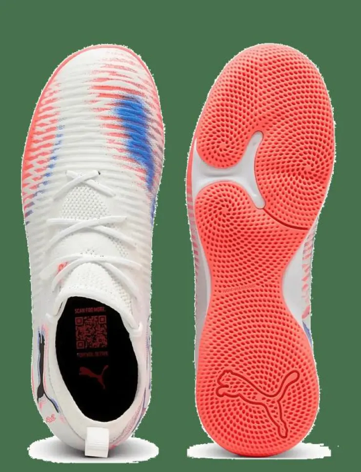 Barn PUMA Fotbollsskor|Sportskor|FUTURE 8 MATCH IT + Mid Jr - Fotbollsskor