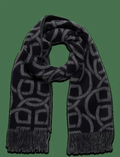 Kvinnor GANT Sjalar & Halsdukar|G PATTERN WOOL SCARF - Halsdukar