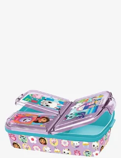 Euromic GABBY'S DOLLHOUSE, Multi compartm sandwich box - Lunchlådor|Barn Matdags|Matdags