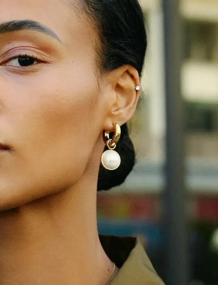 Edblad Gabrielle Hoops L - Hoops|Kvinnor Smycken