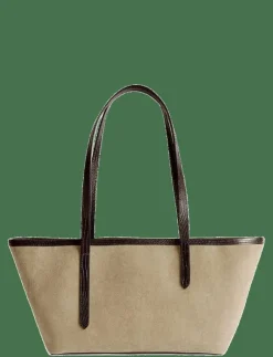 ATP Atelier Gaiba Suede/Printed Lizard - Shoppers|Kvinnor Shoppingväskor & Totes