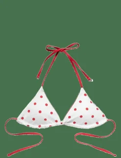 Panos Emporio Galathea Polka Dot Reversible Top - Triangelformad bikinis|Kvinnor Badkläder