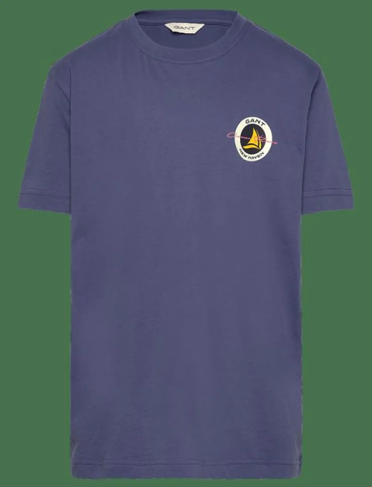 GANT SAILING GRAPHIC T-SHIRT - Kortärmade|Barn Överdelar