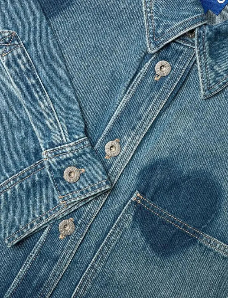 HUGO BLUE Garesa_2_B - Jeansskjortor|Kvinnor Denimkläder