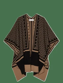 Kvinnor BUSNEL Stickat|GARNETTE poncho BB JAQUAR - Ponchos & capes