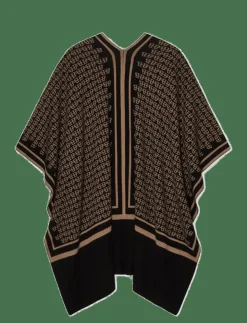 Kvinnor BUSNEL Stickat|GARNETTE poncho BB JAQUAR - Ponchos & capes