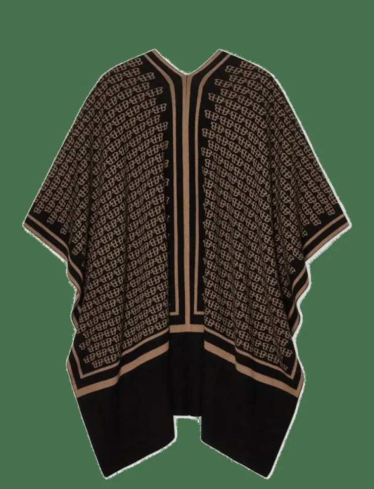 Kvinnor BUSNEL Stickat|GARNETTE poncho BB JAQUAR - Ponchos & capes