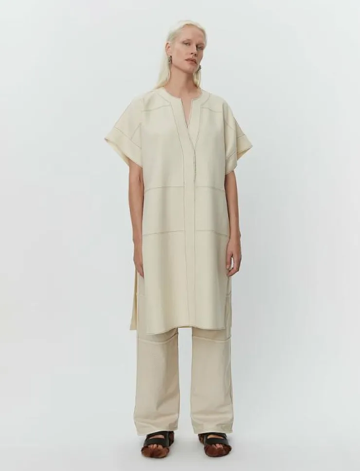 Kvinnor Day Birger et Mikkelsen Blusar & Skjortor|Garson - Bonded Viscose Blend - Midiklänningar