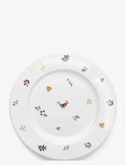 Rosendahl Tallrikar|GC Cottage Tallrik Ø23 cm vit m. deko - Assietter