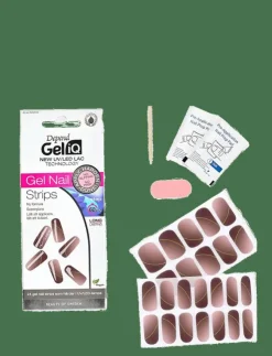 Depend Cosmetic Gel iQ Gel Nail Strips Plum Goldline - Lösnaglar|Kvinnor Naglar