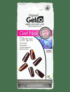 Depend Cosmetic Gel iQ Gel Nail Strips Turtle Shell - Lösnaglar|Kvinnor Naglar