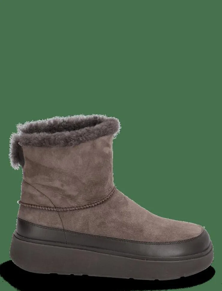 FitFlop GEN-FF MINI DOUBLE-FACED SHEARLING BOOTS - Platta ankelboots|Kvinnor Varmfodrade Stövlar